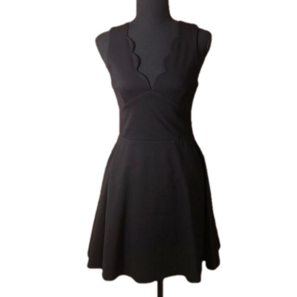 love...ady Dresses & Skirts - love... ady a-line black dress,  size medium